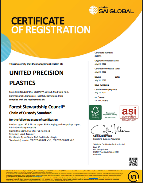 Forest Stewardship Council (FSC)